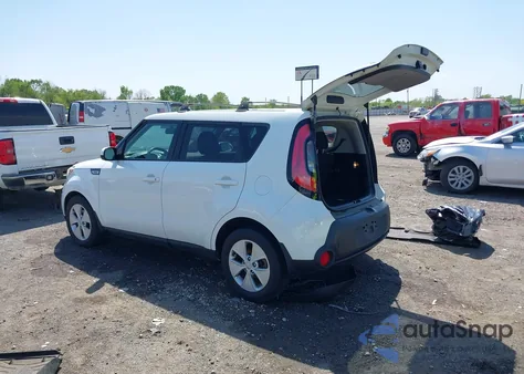 2016 Kia Soul из США, поврежденный, VIN KNDJN2A26G7292837